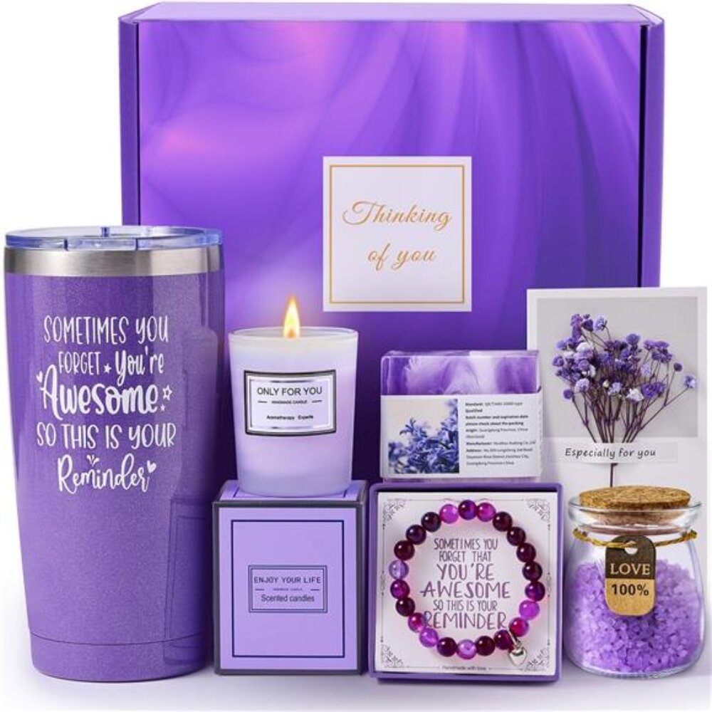 Mothers Care‎ Gifts for Women Mom Wife Her, Unique Birthday Mother's Gift Set